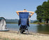Backpacking MARCHWAY Lightweight Folding High Back Camping Chair with Head Support, Stable Portable Compact for Outdoor