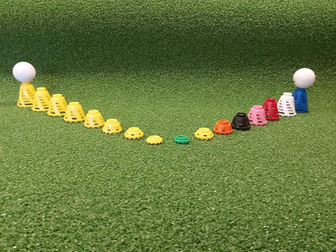 Golf Tees - PRO Speed Version, Enhanced Durability 8 Pack for Indoor Golf & Simulator