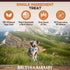 Sweet Potato Slices For Dogs - Half Slices, 2 lbs - Single Ingredient Grain Free Treats, 100% Natural Thick Cut Dried