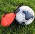Super Z Outlet Bright Orange Round Cones, Sports Equipment for Fitness Training (20 Pack)