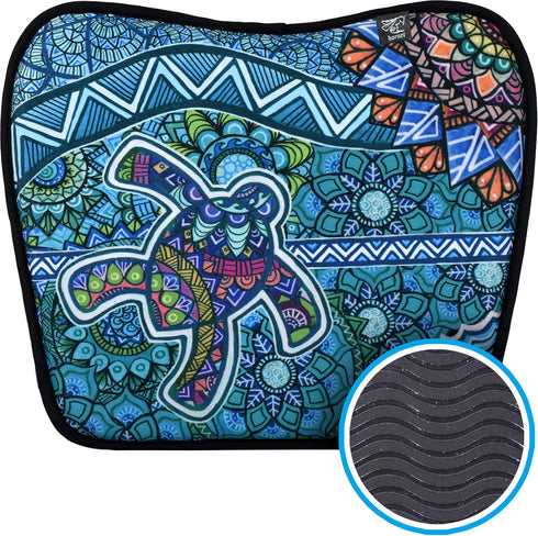Hornet Watersports Kayak Seat Cushion, Turtle Design Kayak Seat Pad for Kayak, Canoe, and Boat