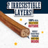 Cadet Bully Hide Sticks for Large Dogs – All-Natural Beef Pizzle, Low Fat, High Protein, 8 Count, Grain & Rawhide-Free