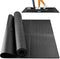 Foldable Rubber Treadmill Mat - Exercise Bike Mat with Waterproof Non-Slip Shock