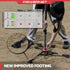 PowerNet Corbin Carroll Baseball Softball Batting Tee - Adjustable Height 27.5" - 44", Portable Collapsible Hitting