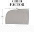 50+, 2+ COLD FACTOR Instant Cooling Hoodie Towel Advanced Chemical-Free Evaporative Cooling Technology UPF Hours