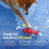 Wags & Wiggles Fire Hydrant Floatable TPR Dog Toy, Fun Summer Pool Toy for Dogs, Sturdy Floating Water Squeaky Toy