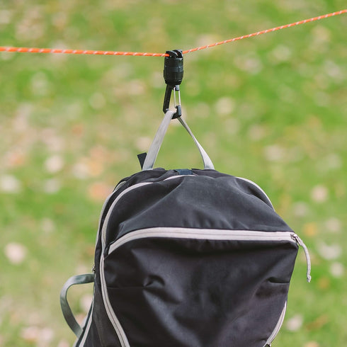 GEAR AID Camp Carabiner for Hanging Camping Towels, Packs, Lights, Speaker with 1/4-20 Attachment Point