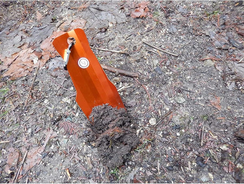 ust U-Dig-It Light Duty Aluminum Shovel for Garden and Campsite Use, Orange, One Size (20-12216)