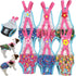 Pack of 6 Female Dog Diapers Sanitary Pantie Washable Reusable with Suspenders