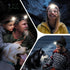 Foxelli LED Headlamp Flashlight for Adults & Kids, Lightweight Waterproof Head Lamp for Running, Camping, Hiking, 3 AAA
