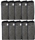 AQUANEAT 10pcs Fine Mesh Aquarium Filter Media Bags, 3”x4”/3”x8”/5.5”x8” with Plastic Zipper for Activated Carbon