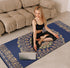 nuveti TPE Large Yoga Mat, Non-Slip Exercise Fitness Mat with Carry Bag, Extra Thick for Home Workouts