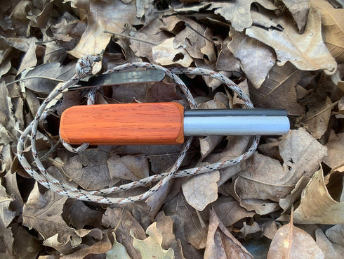 Fire Fast Kamper Lanyard - Compact Durable Lite Weight Emergency Fire Starter for Camping and Hiking