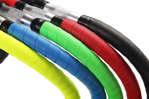 KINGOU Bike Handlebar Tape PU Anti-Skid Bicycle Bar Tapes with Adhesives, End Plugs, and Finishing Tapes