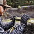 Glove Station 11 Bravo Work Gloves - Goatskin Leather Palm, Knuckle Protection, Gel Foam Patrol Gloves for Men,