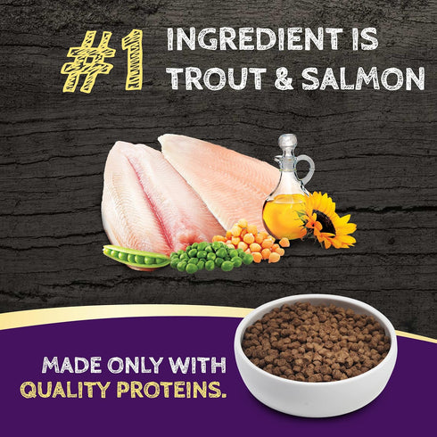 Zignature Trout & Salmon Limited Ingredient Formula Small Bites Dry Dog Food, 12.5lb
