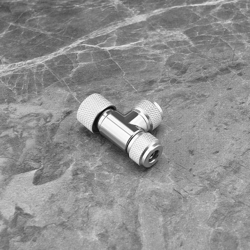 Create idea CO2 Dual-Head Needle Valve - Carbon Dioxide Double-Ended Needle Trimmer Valve for Fish Tanks Accessory