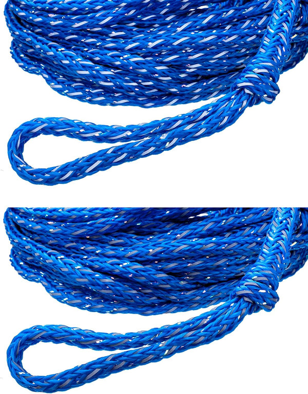 Seachoice Tube Tow Reflective Rope - 60 Ft, Tows 2-6 Riders