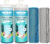 Hero Cooling Towel for Travel, Hiking, Sports, Yoga (2-Pack), Ultra Soft Microfiber 40" x 12"