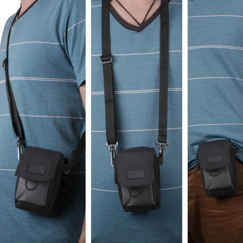USA Gear Range Finder Golf Case | Shoulder Strap | Compatible with Vortex, Bushnell, Callaway and more | Weather