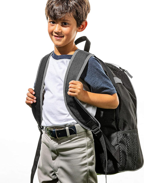 Franklin Sports Kids MLB Baseball Batpack Bag - Youth Baseball, Softball + Teeball Backpack, Holds (2) Bats