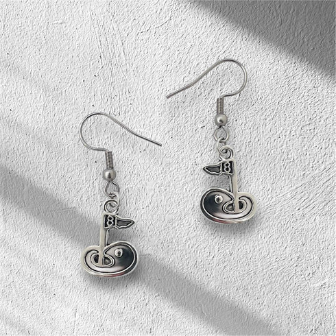 Golf Jewelry Earrings for Women - Golf Themed Accessories - Golf Ball Jewelry
