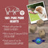Freeze Dried Dog and Cat Treats - 8oz Pork Heart All Natural Freeze-Dried Dog Treat & Dog Snacks Made in USA