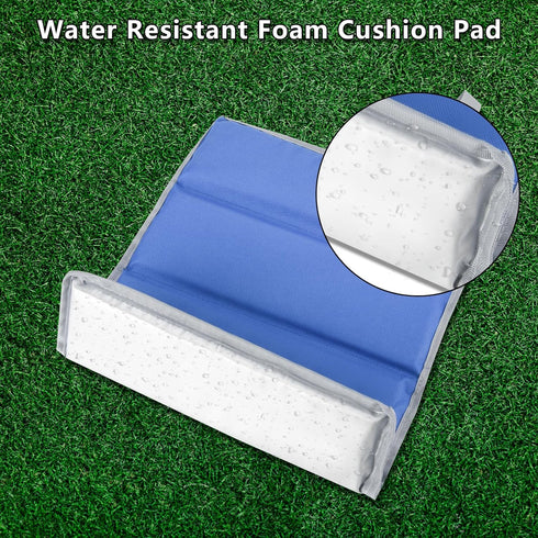 Cosmos 2 Pcs Foldable Seat Cushion Sitting Pad Portable Camping Sit Cushion Sitting Mat Foam Insulated Seat Pad