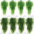 Suncalla 8 Pcs Reptile Plants for Terrarium Assorted Hanging Fake Artificial Vines with