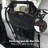 Kurgo Backseat Barrier for Dogs - Prevents Distracted Driving - Mesh Top for Visibility - Fits Cars with Fixed