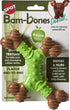 SPOT Bam-Bones Dental X-Bone for Dogs, Made with Bamboo Fiber, Durable Chew Toy for Light Chewers & Teething Puppies