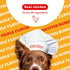 Beefeaters Dog Treats, Triple Flavor Mini Knotted Bones, 1.26oz, Case of 12, High Protein with Real Chicken