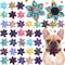 36 Pieces Dog Collar Flower, Adjustable Pet Flower Collar Attachment for Small Medium Large Dogs and Cats
