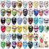 Chunful 50 Pcs Dog Bandanas Bulk Summer Flora Dog Bandanas Pet Triangle