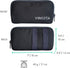 Vincita Essentials Case Tarpaulin, Cycling Wallet Made from Tough Water-Repellant Fabric for Road Bike Cyclist