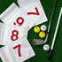 KINGTOP Numbered Golf Flag, 8x6 Inch Mini Practice Putting Green Flags, Upgraded Dual-Layer Nylon