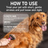 Maxpower Planet Hair Brush - Double Sided Shedding, Dematting Undercoat Rake for Dogs, Cats, Extra Wide Brush
