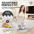 Set 18 (12.6"x12.6"x0.4") 18sqft bemaxx Gym Mats - pcs EVA Interlocking Foam Floor Tiles Protective Gym Flooring Sports