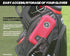 Handy Picks Performance Golf Glove Case, Holder That Protects and Keeps Golf Gloves Neat and Dry