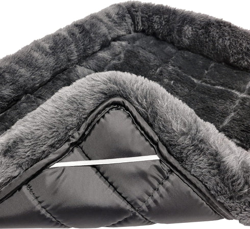 MidWest Homes for Pets Bolster Dog Bed, 48L-Inch Gray Dog Bed with Comfortable Bolster, Ideal for Extra Large Dog