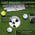 KINGTOP Golf Hole Cup – Golf Accessories for Backyard Practice Putting Green, 4 Inches and 6 Inches, Fit PGA/USGA