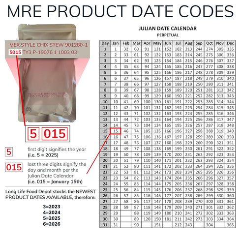 Long Life Food Depot (24-Pack) 2024+ MRE Bacon Cheddar Cheese Spread Long Shelf Life Production Dates by Meals Ready