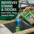 (32 oz 1 Simple Green Cat Stain & Odor Remover - Enzyme Cleaner for Cat Urine, Feces, Blood, Vomit Sprayer & gallon