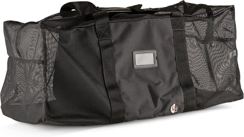 LINE2design Heavy Duty Firefighter Gear Bag, Safety Fire Gear Bag with All Impervious Bottom, Large with Shoulder Strap