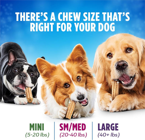 Dentalife DentaLife Small/Medium Dog Dental Chews, Made in USA - (2) 47 ct. Pouches