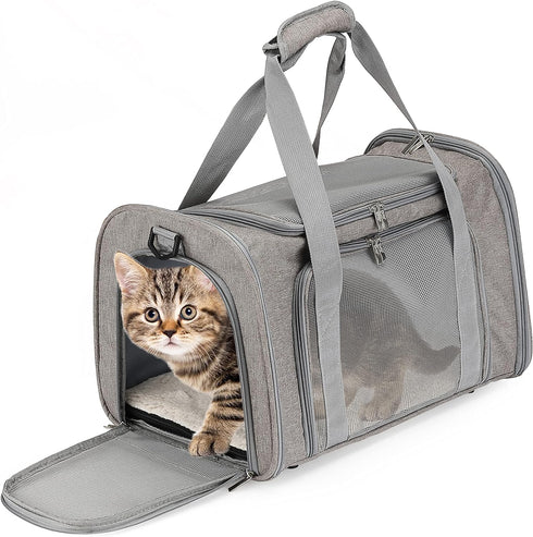 Mr. Pen Pet Carrier - Soft Cat & Dog Travel Carrier Bag, Cat Travel Carrier, Dog Soft-Sided Carriers, Pet Travel Carrier