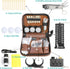 Wolfman Golf Accessories Set with Hi-End Case, Golf Balls, Rangefinder, Tees, Brush, Divot Knife, Scorer