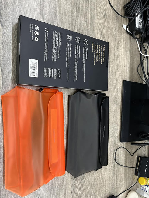 UNBREAKcable Waterproof Phone Pouch with Adjustable Waist Strap- 2 Pack, SGS IP68 Waterproof Waist Bag