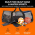 129L 35" Swimming, Fitdom Large Mesh Duffle Bag for Scuba Dive or Snorkel Equipment. Best for Water Sports & Beach