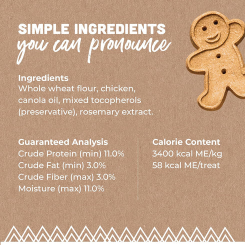 Buddy Biscuits 8 oz. Box, Teeny Crunchy Dog Treats with Roasted Chicken